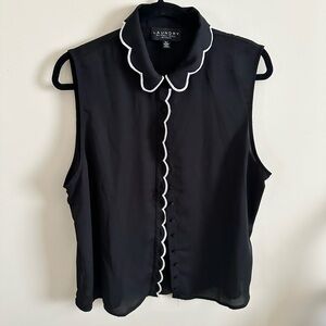 LAUNDRY by Shelli Segal (Nordstrom) Sleeveless Blouse